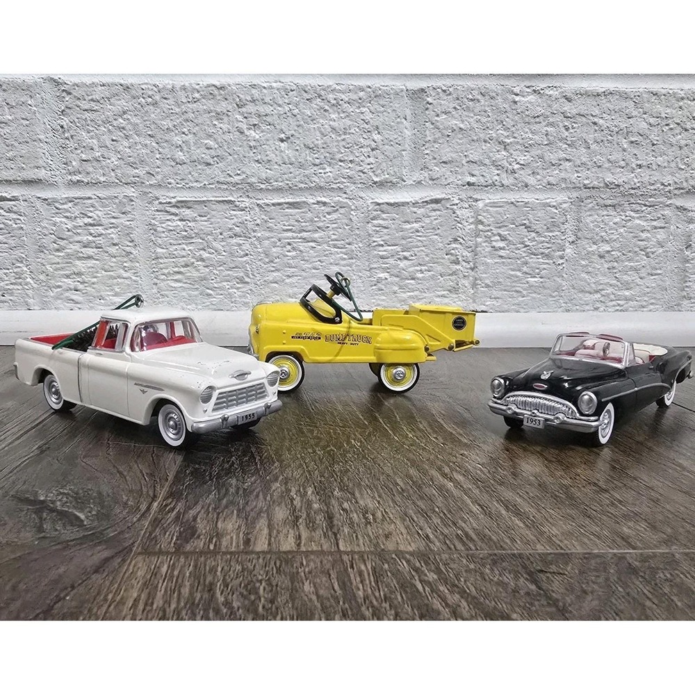 Hallmark Classic Car Ornament Lot 3 Kiddie Murray Truck 1953 Skylark 1955 Cameo‎